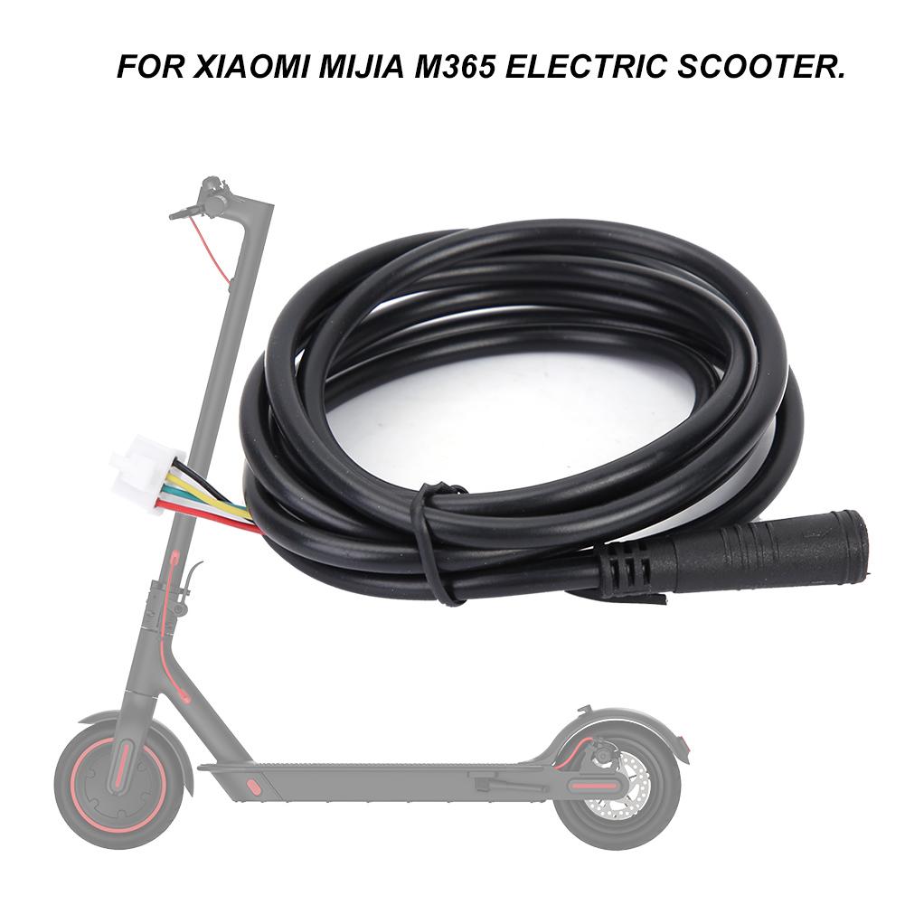 1.27m 42V Black Rubber Data Power Cable Accessories for Xiaomi Mijia M365 Electric Scooter