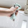 Super Absorbent Microfiber Kitchen Dish Cloth High-efficiency Tableware Household Cleaning Towel Kitchen Tools