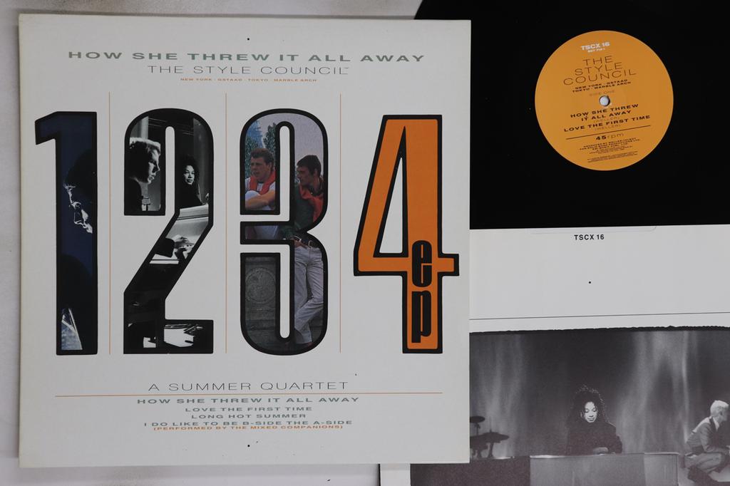 12inch Record STYLE COUNCIL - How She Threw It All Away - A Summe TSCX16 POLYDOR 1988 UK Rock Used