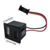 Pack Of 3 Snap In Power Outlet With Integrated USB And Type C Port For Efficient Multiple Device Charging