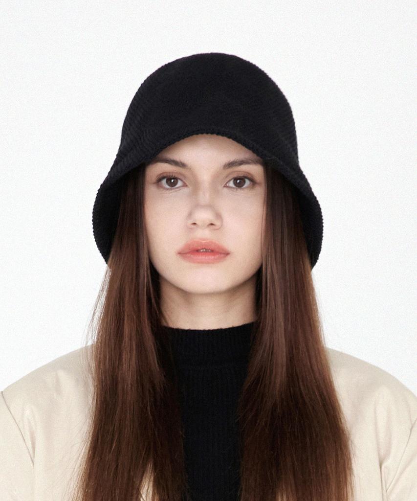 ULUK Lucida Label Net Bucket Hat_Black