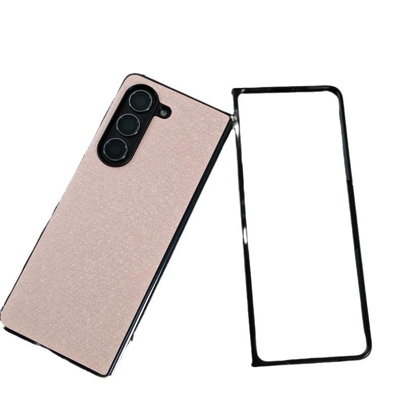 Applicable to Samsung Galaxy Zfold6 mobile phone case leather case fold5 protective case high-end business anti-drop new model