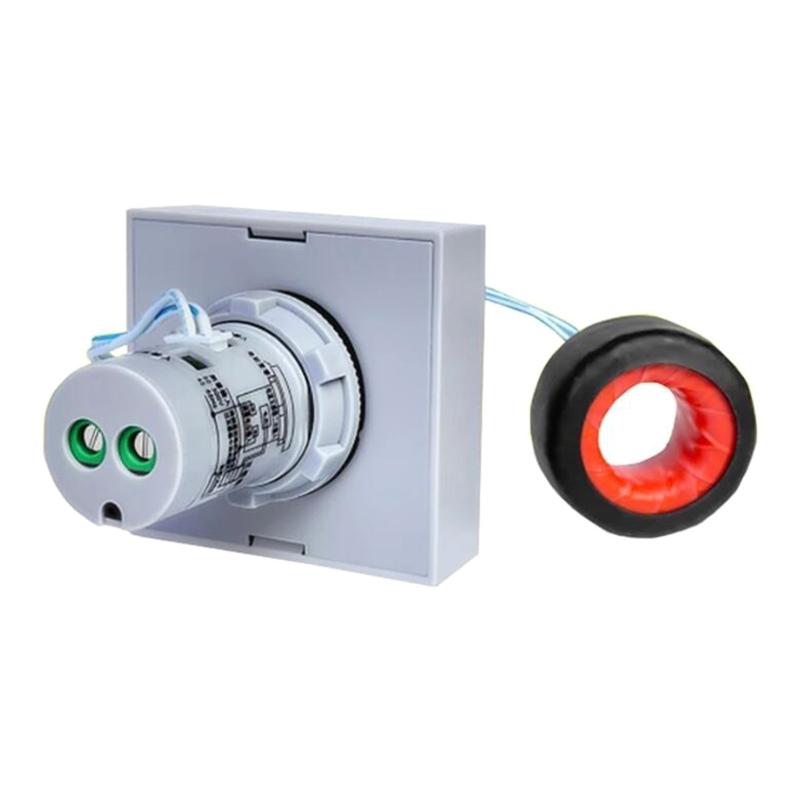 300/400V Single Phase Energy Meter Din-Rail Electricity Usage Monitors Voltmeter Ammeter Watt Kwh Frequency Power Meter