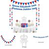 Feiern Sie das 70. Thronjubiläum der Königin stilvoll mit diesem Partyzubehör-Set zum Platinjubiläum!