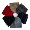 New Style Unisex Fur Lined Beanie Hat Keep Warm Winter Hat Thick Hat For Men And Women Snow Label Fashion Winter Cap