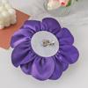 Elegant Fabric Peony Lapel Pin Handmade Flower Brooch Stylish Corsage Badge Fashion Accessory for Parties and Dinners