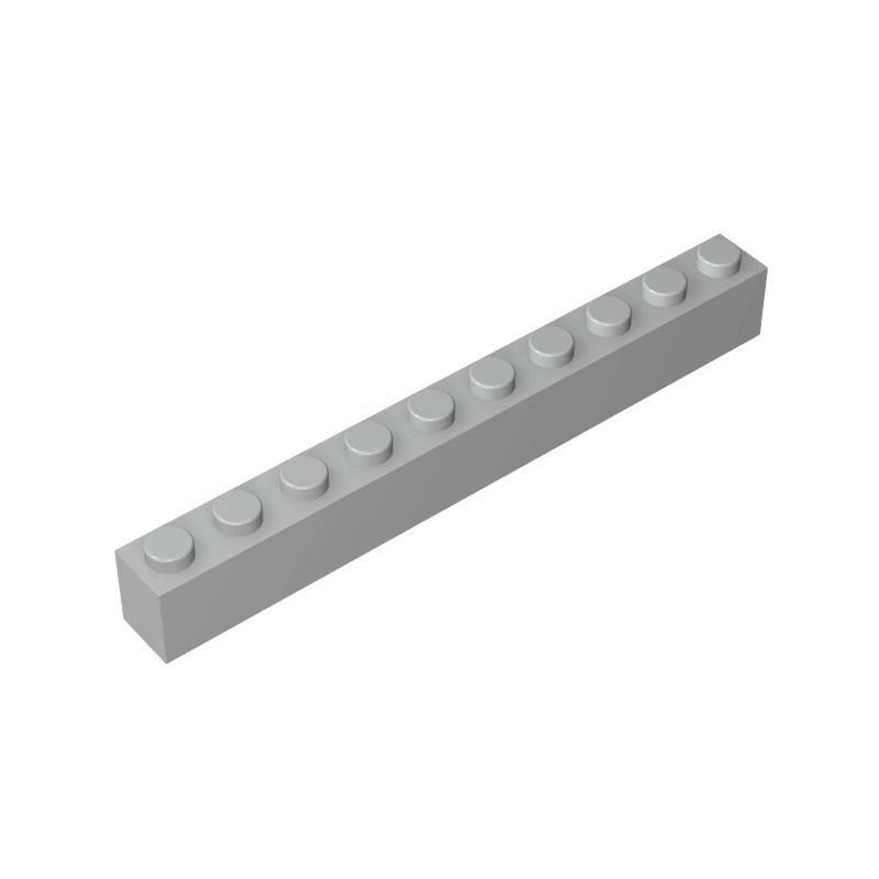 10pcs 6111 Brick 1 X 10 Collections Bulk Modular GBC Toys For Technical MOC Set DIY Compatible Sale Buildings Block