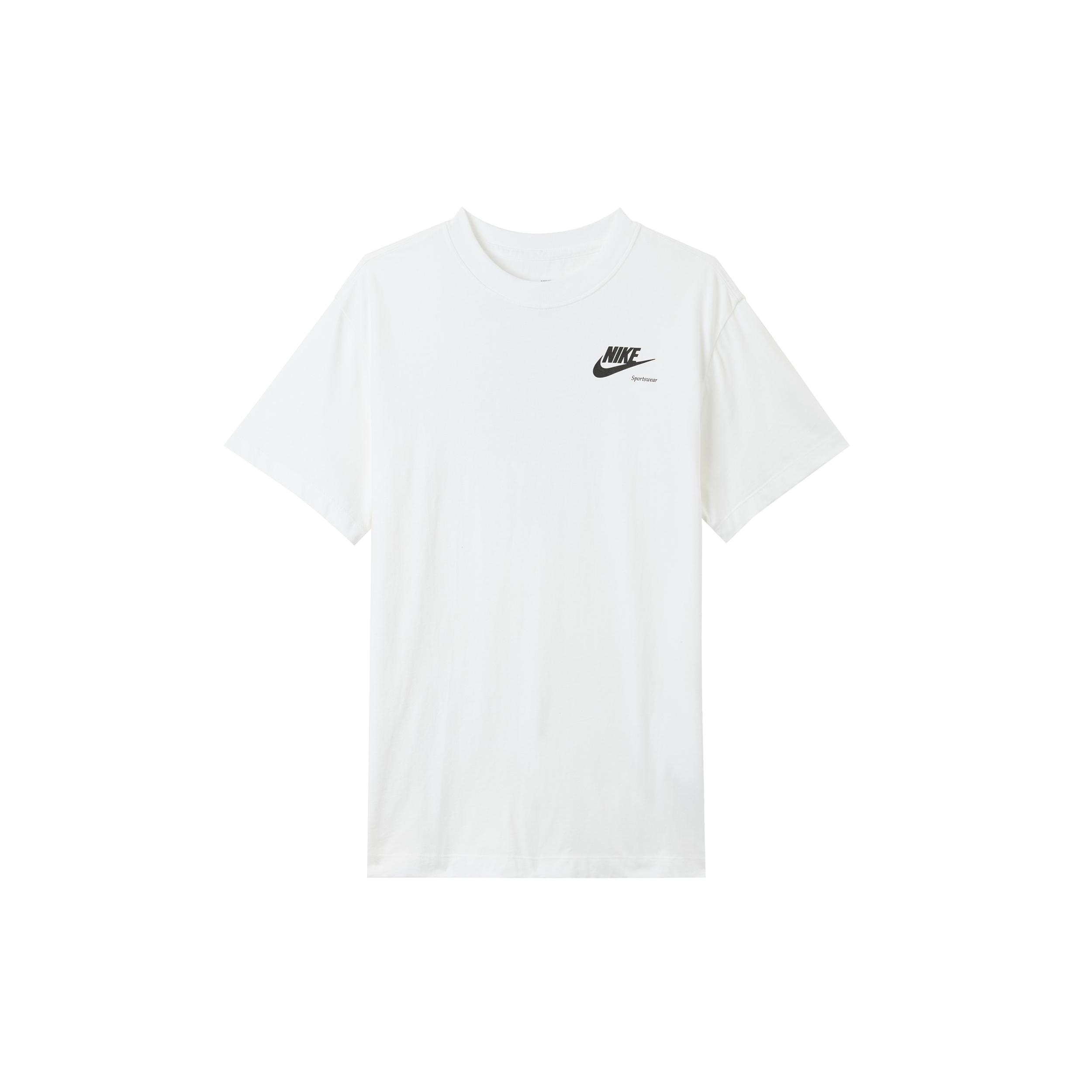 

New Nike Sportswear Women s Boyfriend T shirt White DR9025-100 XL