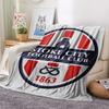 1 ΤΕΜ. Κουβέρτα Φανέλα με Εκτύπωση Stoke City FC, Υψηλής ποιότητας Άνετη για Όλες τις Εποχές, Διακόσμηση Σπιτιού, Ζεστασιά και Άνεση, Ιδανική για Χριστουγεννιάτικα Δώρα182