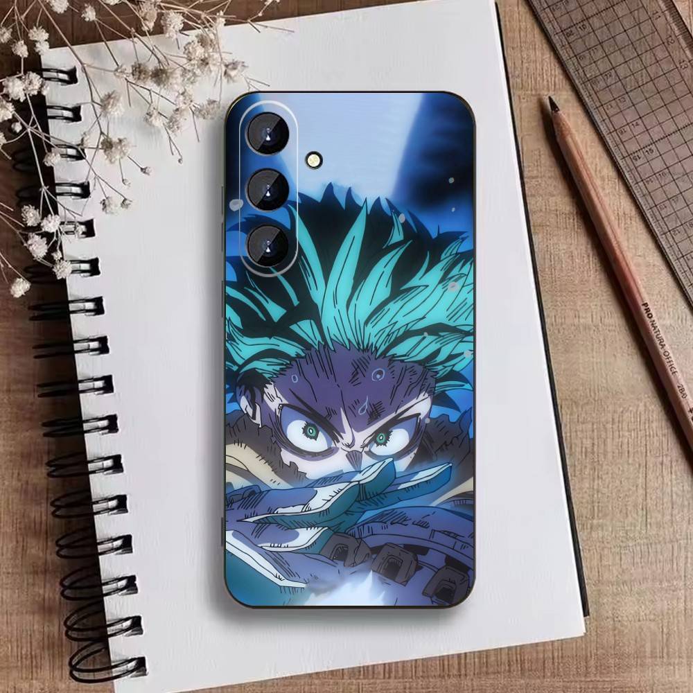 Katsuki Bakugo R-Hero Academia Phone Case For Samsung Galaxy A73,A21s,A22,A31,A52,A53,A71,A41Soft Black Shell