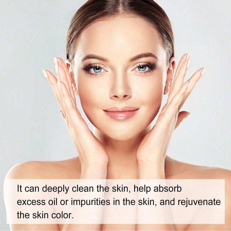 1ks 50g Sopečná bahenní bublinková pleťová maska ​​Hloubkové čištění akné a pupínků Eliminace akné Zpevnění pórů