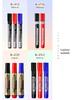 Big Head Oil-Based Red Marker: Non-Erasable, Waterproof, Quick-Drying, Fade-Resistant, Thick Tip