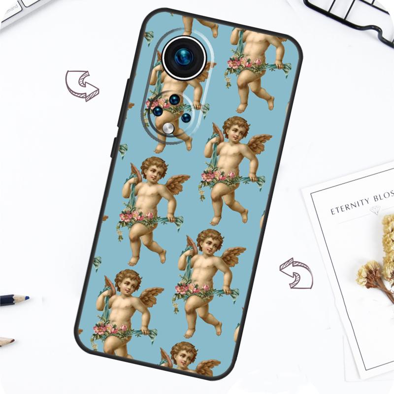 Renaissance Angels In Sky Case For Honor Magic 7 5 6 Lite Honor 200 Pro X8b X9a X8a X8 X9 X9c X9b 50 70 90 Lite Cover