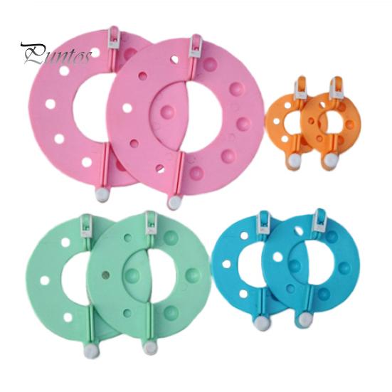 

8 шт. 4 размера Essential Pom Maker, пуховый шарик, игла Weaver, набор инструментов для рукоделия