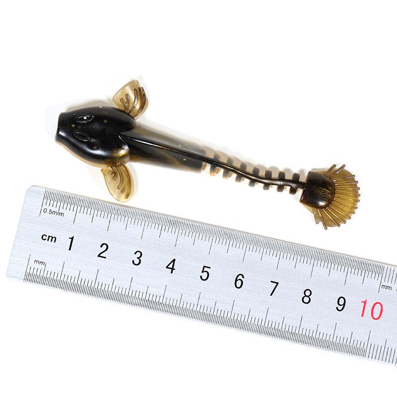 1 Pcs Soft Fishing Lure 2.5G6.5Cm/5.3G9Cmbright Color Swimbait Worm Lure For Fishing Bait