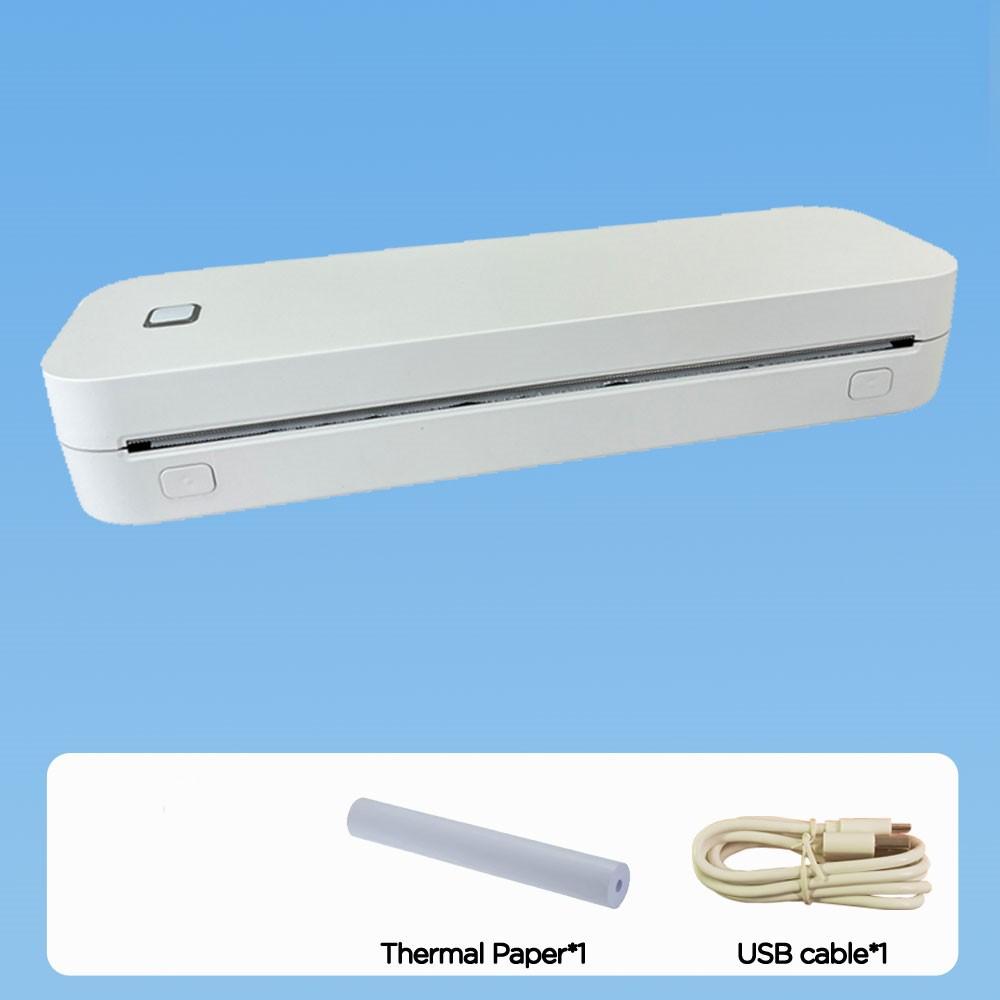

A4 Thermal Printer 203DPI Bluetooth Photo Document Map Memo Note Tattoo Print Wireless Inkless Pocket Home School Business Maker