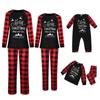 Christmas Man Daddy Print Blouse Tops And Pants Xmas Christmas Pajamas For Family