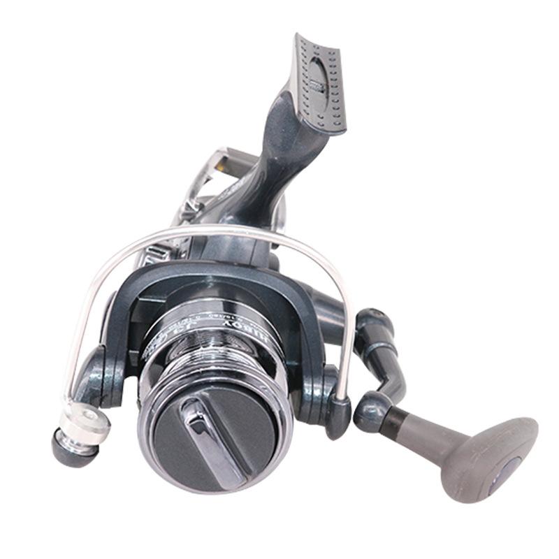 Double Brake Fishing Wheel Carp Surf Spinning Reel 5.5:1 5+1BB Tackle 8KG Max Drag Power Sea Casting Fishing Reels
