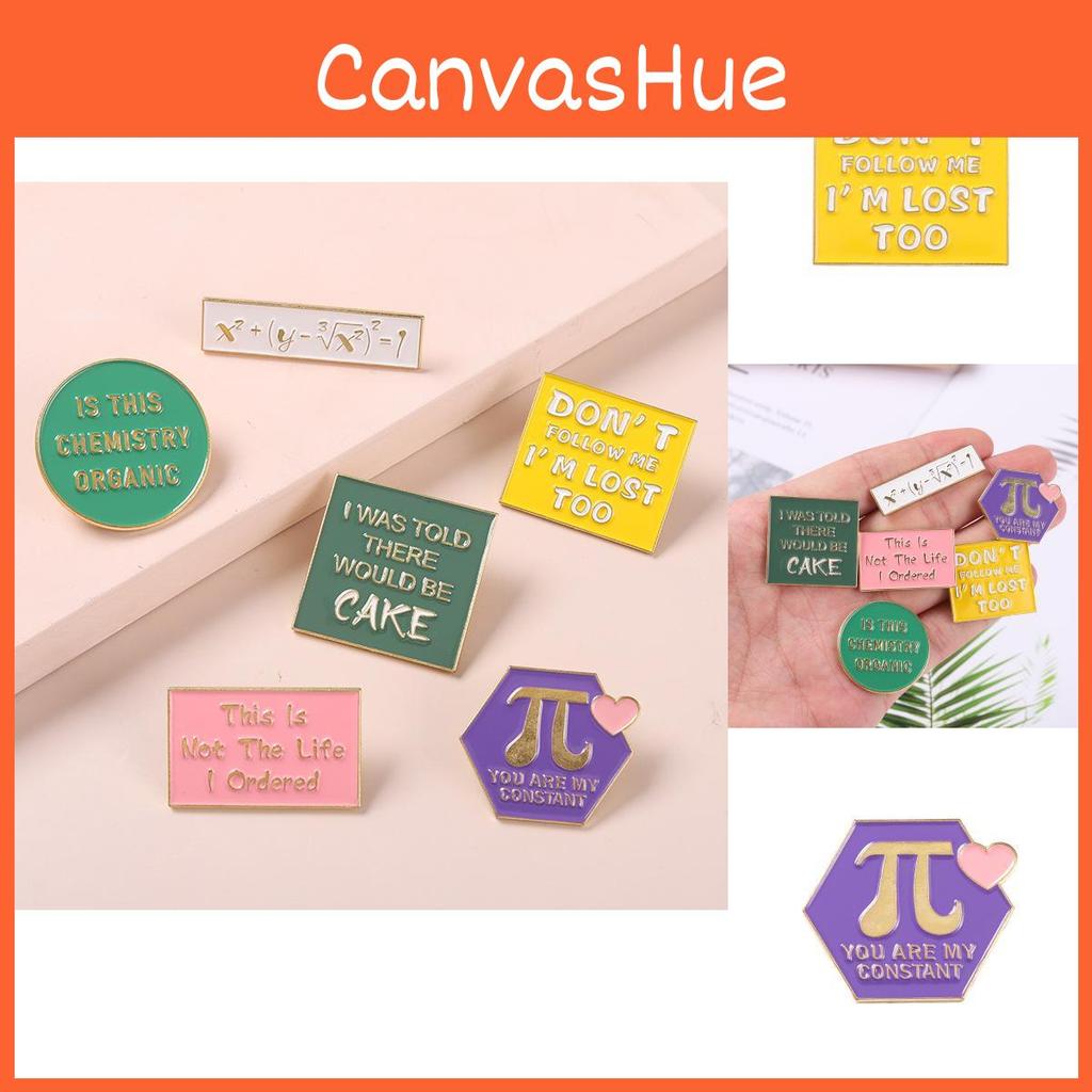 Eye-catching Alloy Letter Brooch Featuring Beautiful Geometric Shape And Vibrant Enamel Colors For Unisex Fashion