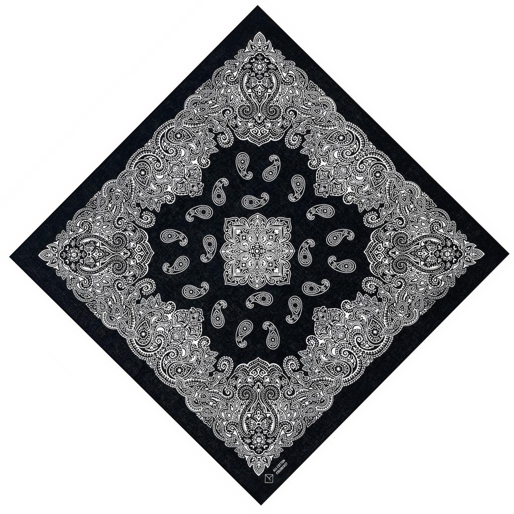 Paisleys Pattern Headscarf Large Square Head Scarf Bandana Styles Headscarf for Casual Wear