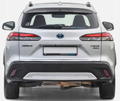 Toyota Corolla Cross - Striscia CROMATA per lo sportellino Cromata Lusso ed Eleganza