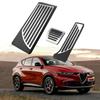 AT Sport Car Pedals for Alfa Romeo Giulia Stelvio 2016-2025 LHD Stainless Steel Gas Accelerator Brake Pedal Cover Pads Parts