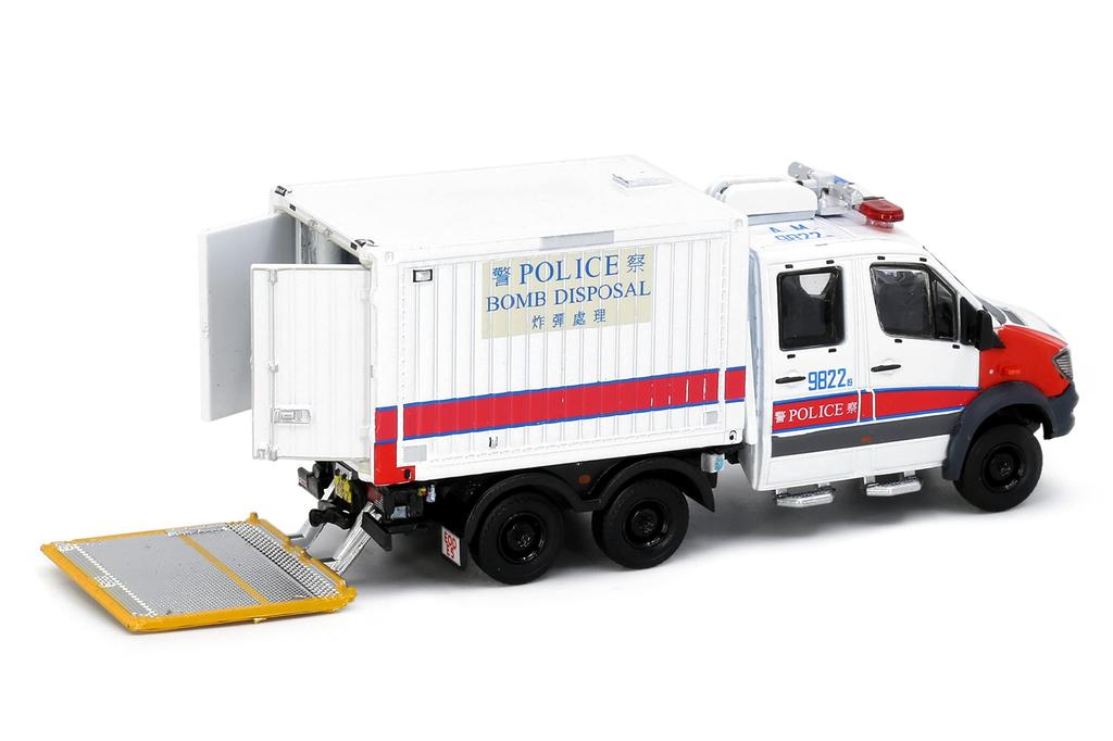 Tiny City Scale 134 Sprinter FL 6x6 EOD Ordnance Disposal Diecast Model Car 1/76 No. Mercedes-Benz (Explosive Vehicle)
