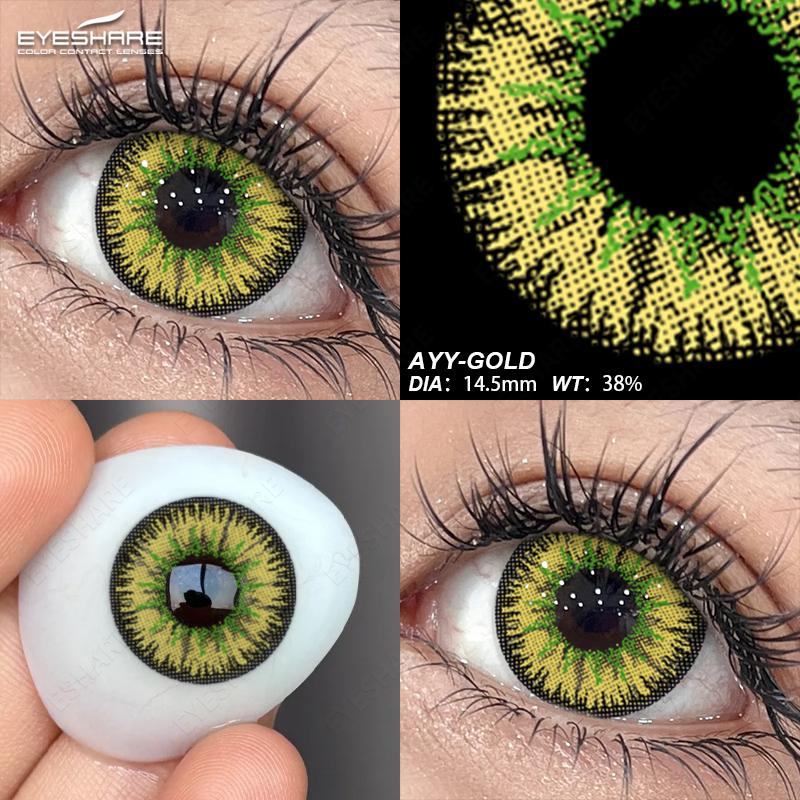 1 Paar Cosplay-Kontaktlinsen, Halloween-Farbkontaktlinsen für die Augen, jährliche rote Augenlinsen, kosmetische blaue Augenkontaktlinsen