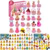 Delightful Festive Rubber Duck Blind Box For Kids Stress Relief Fun Advent Calendar Gift