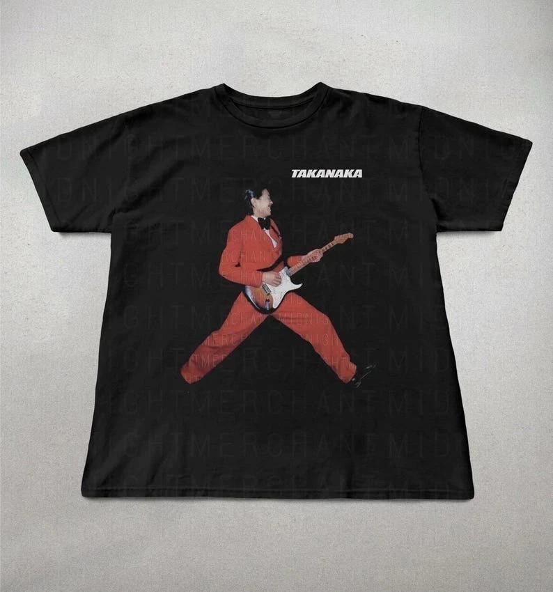 Masayoshi Takanaka T-Shirt, Japanese Music Shirts, Takanaka Graphic T-Shirt HS65