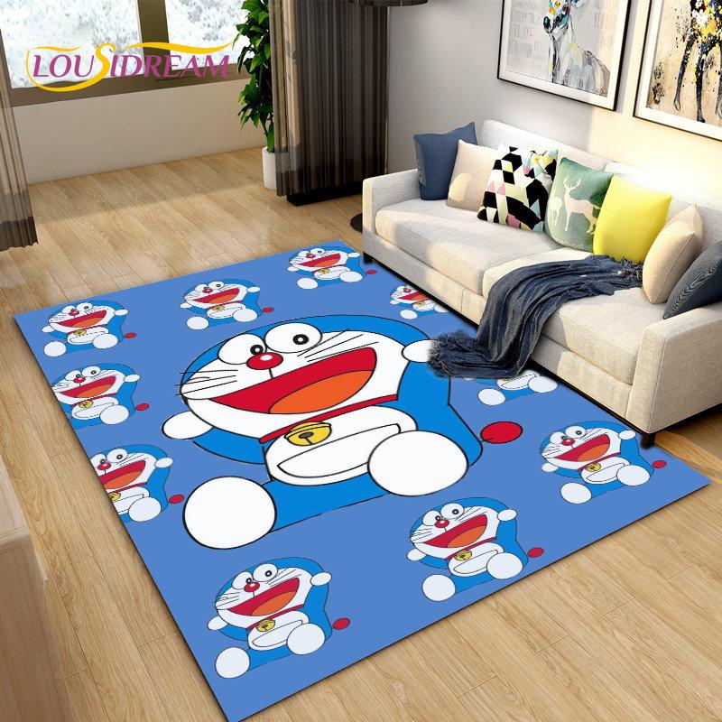 

Doraemon Japanese Anime Cartoon Area Rug,Carpet Rug for Living Room Bedroom Sofa Doormat Decoration, Kid Play Non-slip Floor Mat 40x60cm