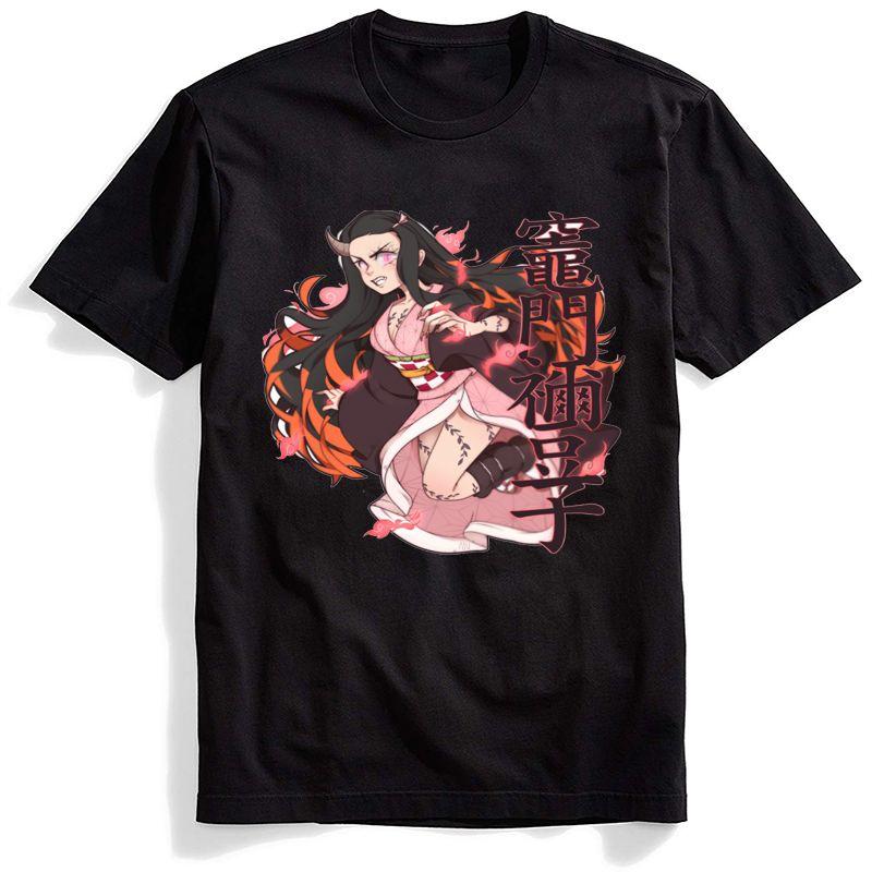 Demon Slayer T Shirt Kimetsu No Yaiba Unisex T Shirt Men Japanese Anime Nezuko Cute Anime