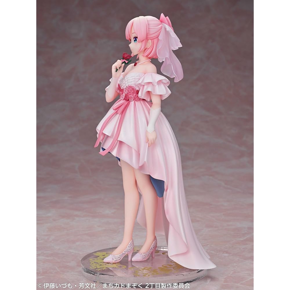 Medicos Entertainment TV Anime "Machikado Mazoku 2-Chome" Chiyoda Momo Wedding Ver. Approximately 230mm PVC & ABS Pre-painted Complete Figure