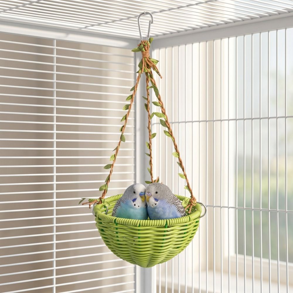 Wear-resistant Woven Bird Nest Bite Resistant Spherical Bird Nest Bird Sleeping Hut  Summer