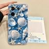 Kryt na telefon pro Xiaomi Redmi A1 A2+ A5 9A 9C 14C 13C A3x 12C 10C Průhledný kryt Podmořské plážové mušle