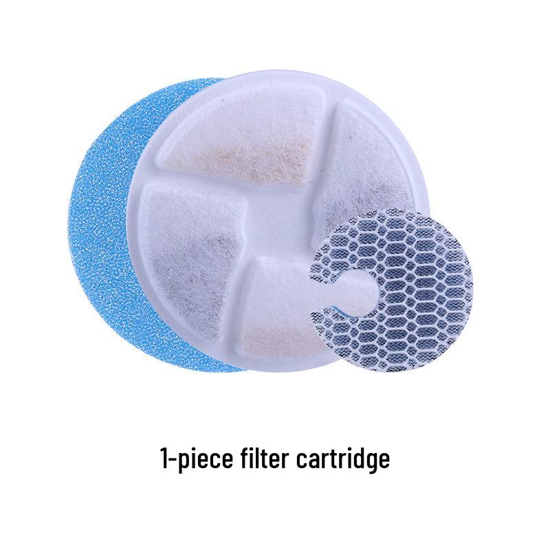 

Pet Water Dispenser Filter Cartridge for Cat & Dog Feeder - Cotton Mesh Filter Accessories Individually Packaged
