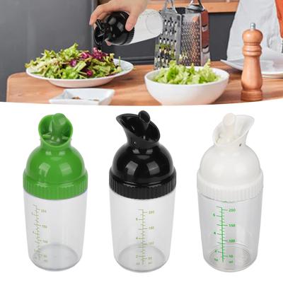 Dressing Container Kitchen Supplies 200ml Salad Dressing Shaker BPA  Prevent Leakage Salad Dressing Jar with Lid for Kitchen
