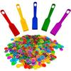 Magnetic Stick Plastic Color Magnetic Circular Sheets Kids Physics Science Magnetic Experiment Montessori Educational Games Toys