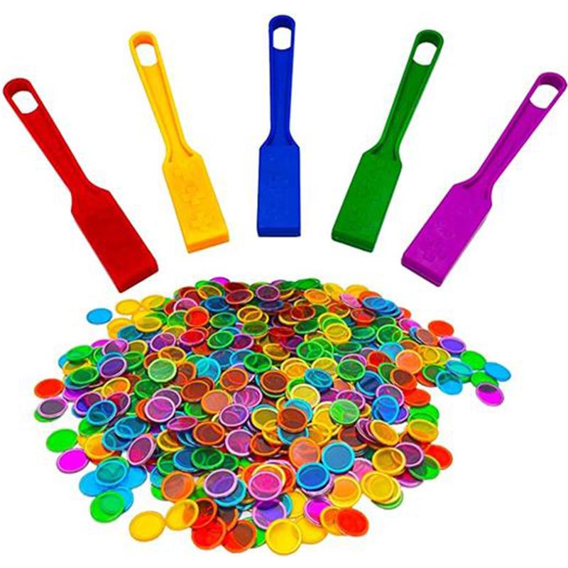 Magnetic Stick Plastic Color Magnetic Circular Sheets Kids Physics Science Magnetic Experiment Montessori Educational Games Toys