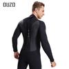 Mens Triathlon Wetsuit 3mm Neoprene Long Sleevele One Piece Wetsuit Ultra Elastic Diving Suit Open Water Swimming