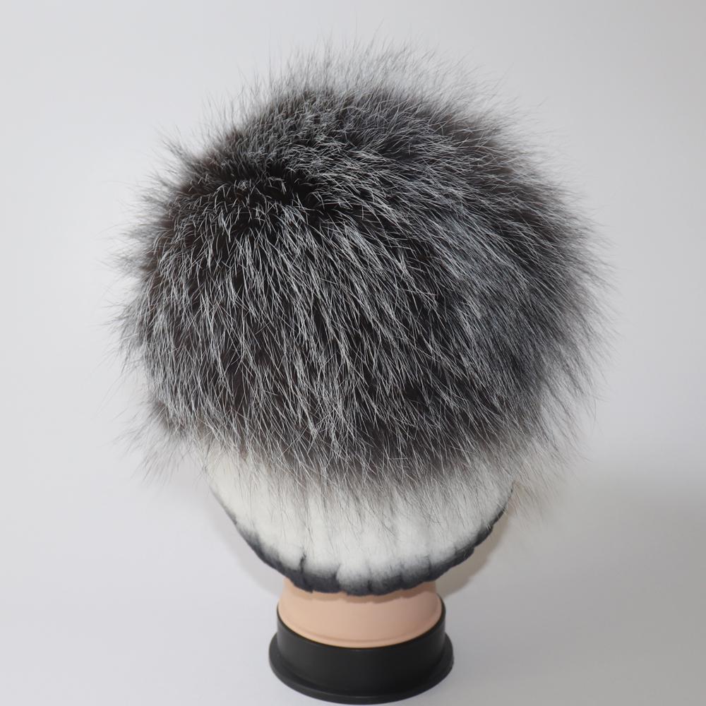 Iarnă femei 100% naturală șapcă din blană de iepure Rex, doamnă, caldă, autentică, șapci de blană de iepure Rex, bune, elastice, pălării din blană reală, căciuli calde