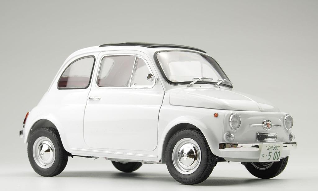 PLATZ 1/12 Scale Fiat 500F 1968 Plastic Model PIT005