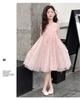 Girls' summer dress 2026 new style children's stylish sleeveless mesh princess dress girls' summer dress fluffy skirt