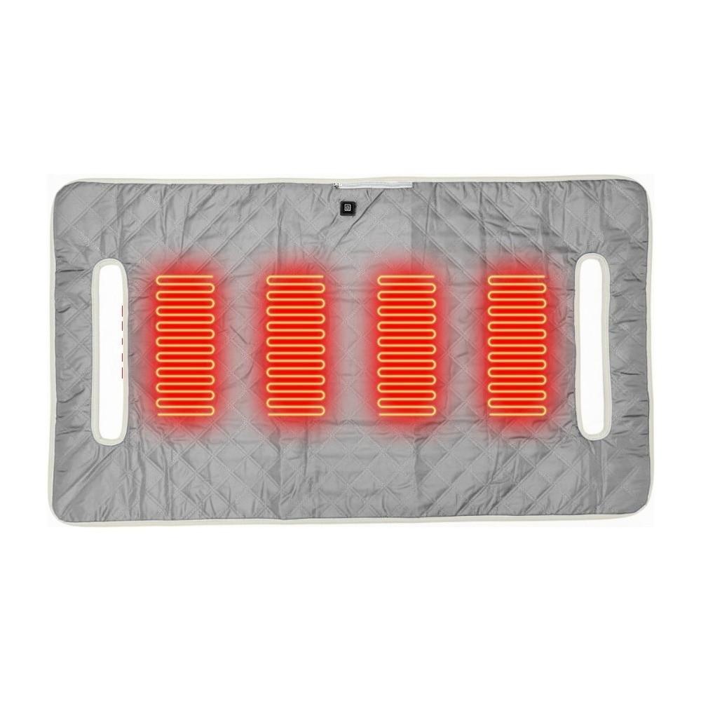 Soft Heated Golf Cart Seat Cover Waterproof Towel Easy Installation Universal Golf Cart Seat 4-Zone Heating Golf Seat Covers