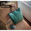 [Clearance Special Offer] First Layer Cowhide Women Bag Genuine Leather Bag Skeleton-Skin