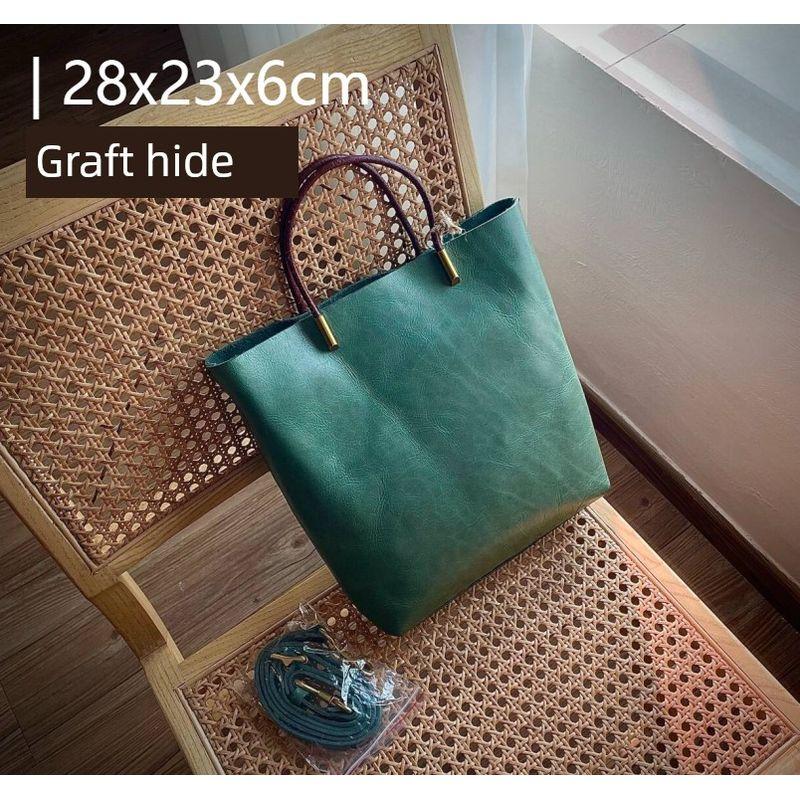 [Clearance Special Offer] First Layer Cowhide Women Bag Genuine Leather Bag Skeleton-Skin