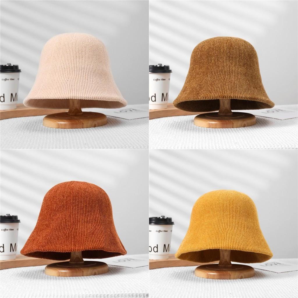 Fashionable Small Brim Bucket Hat Women Winter Warm Windproof Adjustable Cap Elegant Style