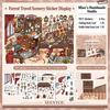 1 Set Peel And Stick DIY Craft Sticker Stress Relief Craft Toy  Miniature Scene Building Display