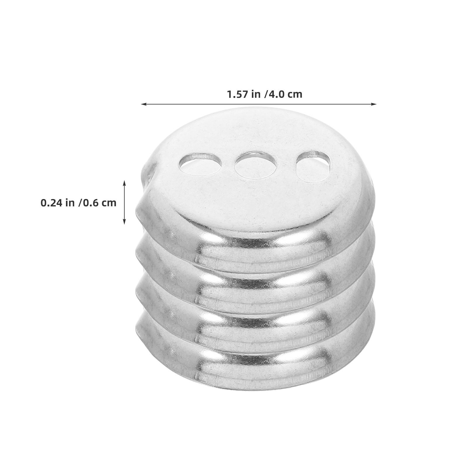 

6Pcs Bath Towel Rack Accessories Stainless Steel Mounting Hardware Replacement Parts for Towel Bars Toilet Roll Holder Repair