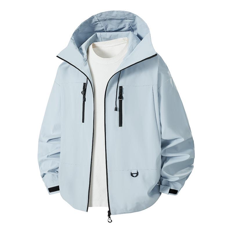 2025 High-Quality Unisex Loose Sporty Windbreaker: Spring Casual Youth Style Jacket